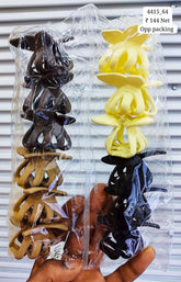 Impression Stylish Colored Plastic Hair Clutcher (Pack of 12)